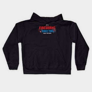 Fireworks Director I Run You Run Kids Hoodie